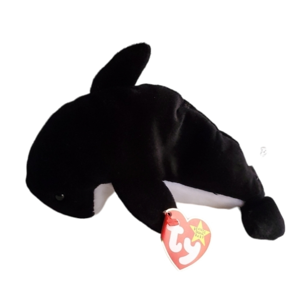 WAVES NWT Ty Beanie Babies The Whale